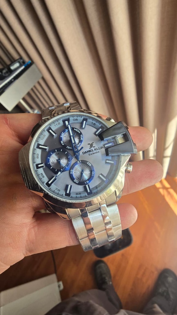 Daniel Klein Exclusive Blue Dial Chronograph