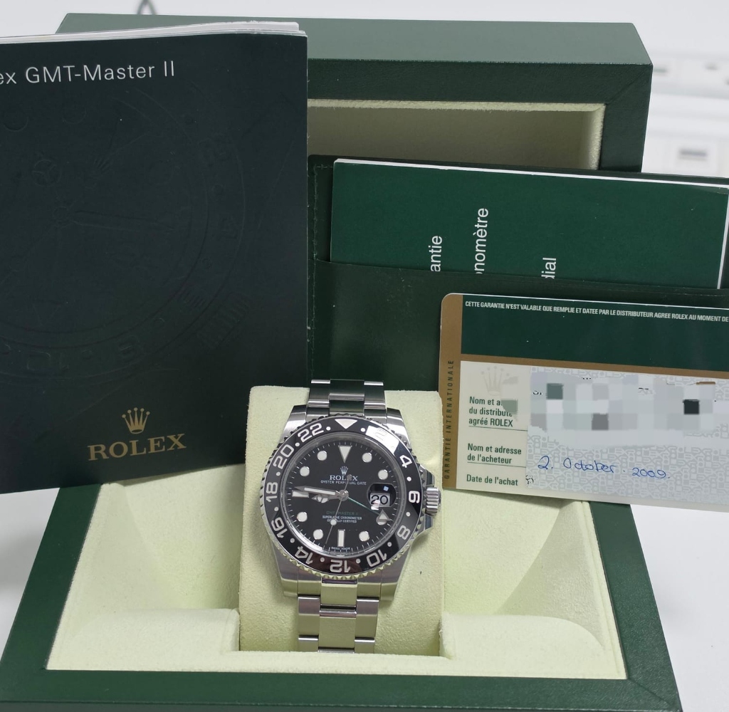 Rolex GMT-Master II 40mm Black Cerachrom (Ref. 116710LN)